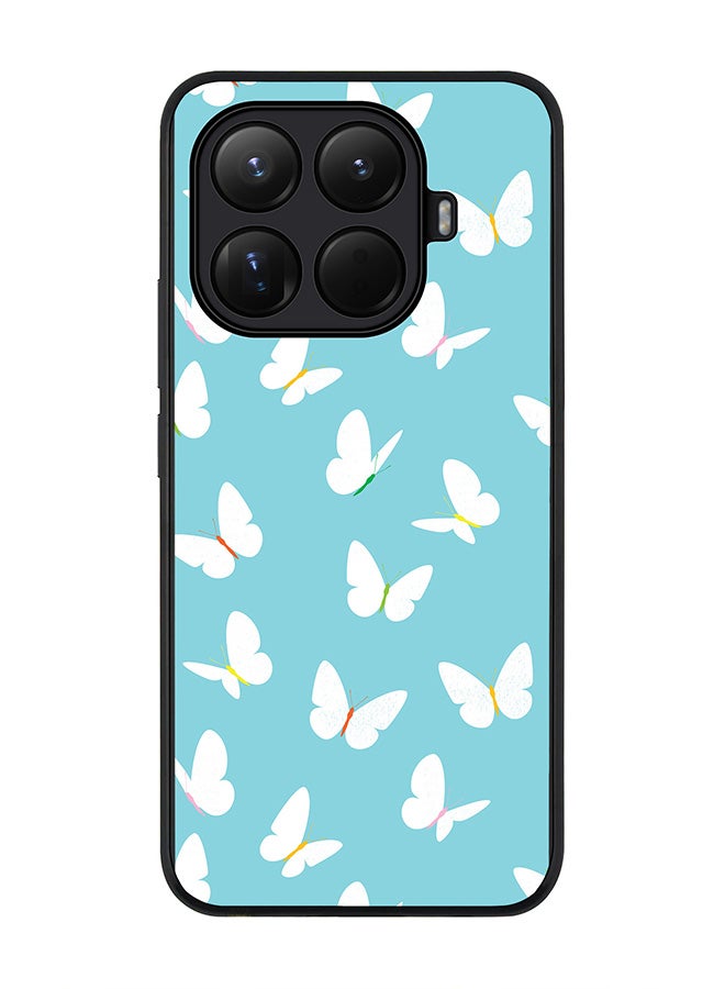 For Xiaomi 15T Pro Case,Slim fit Camera Protection, Shockproof Thin Phone cover  - Fluttering Butterfly